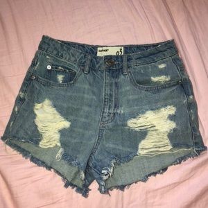 Garage Denim Shorts